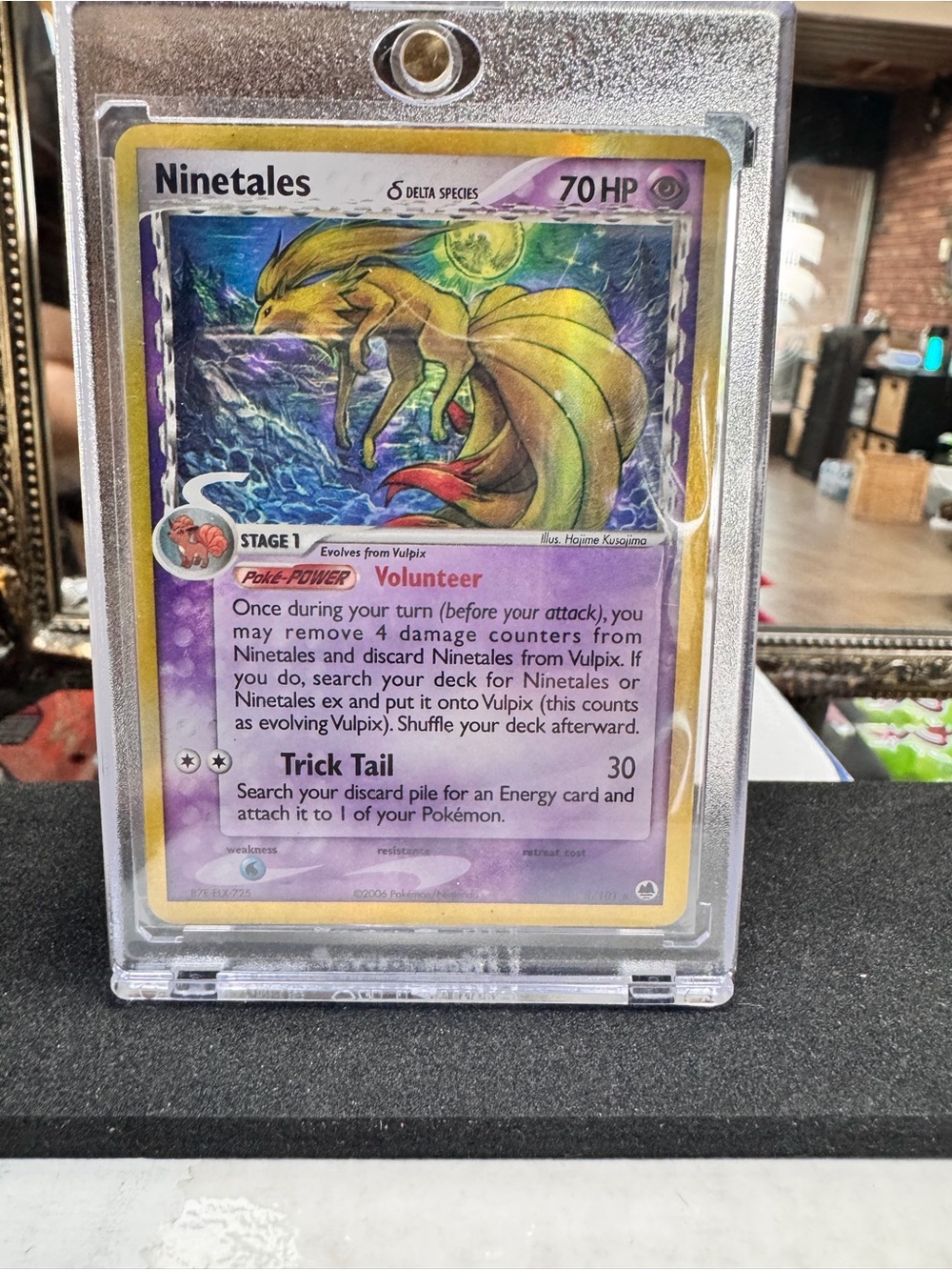 Pokémon “Ninetales (Delta Species) 8/101 Dragon Fromtiers Holo” Card NM